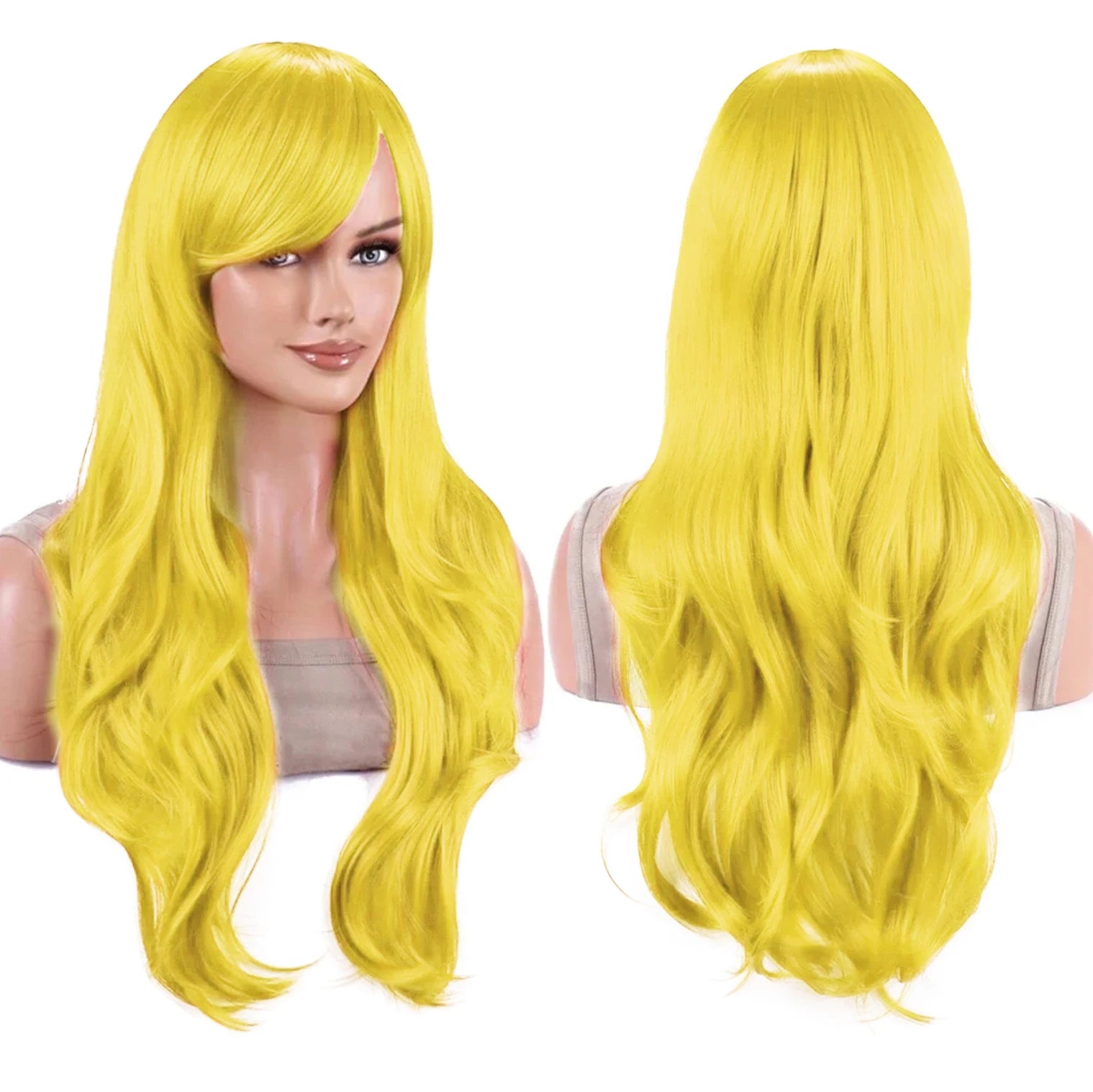 Long Wavy Rainbow Wig