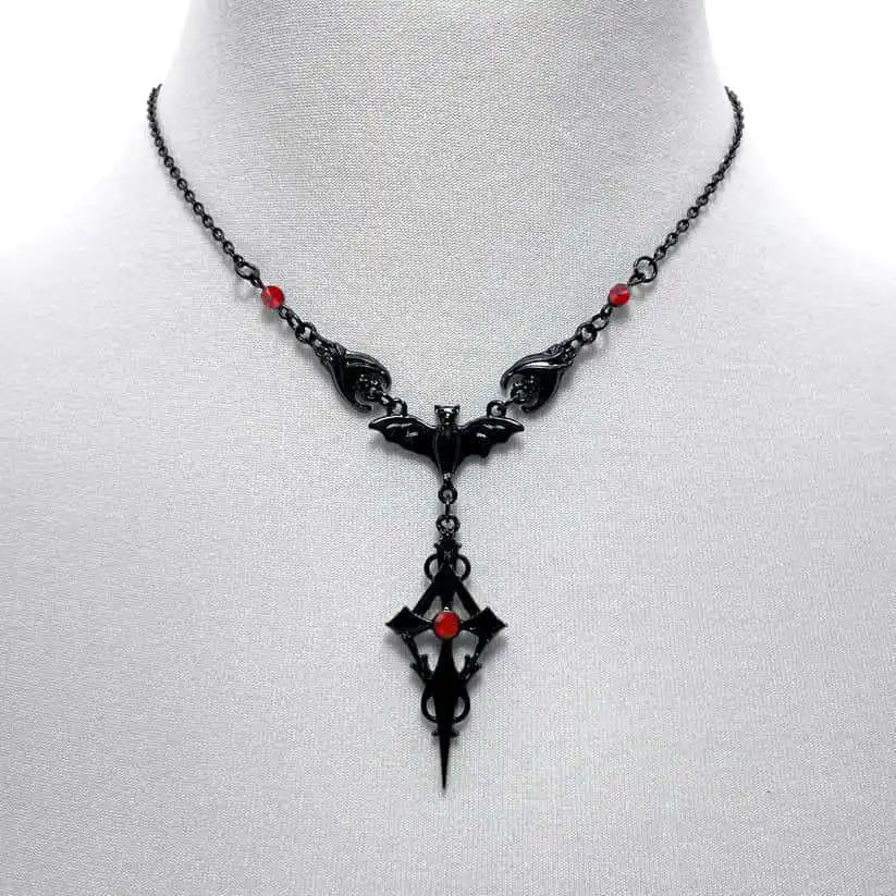 Gothic Bat Fashion Necklace