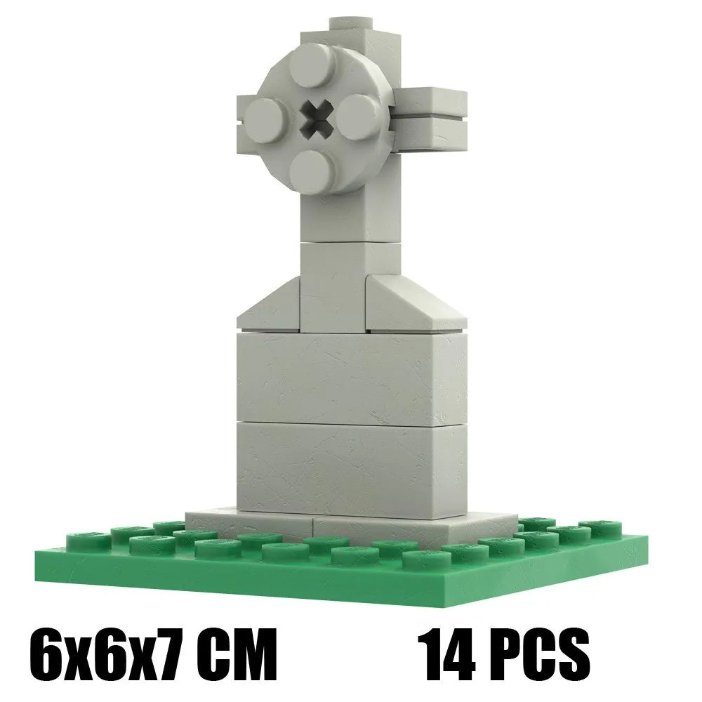 Hell Cemetery Model Building Blocks