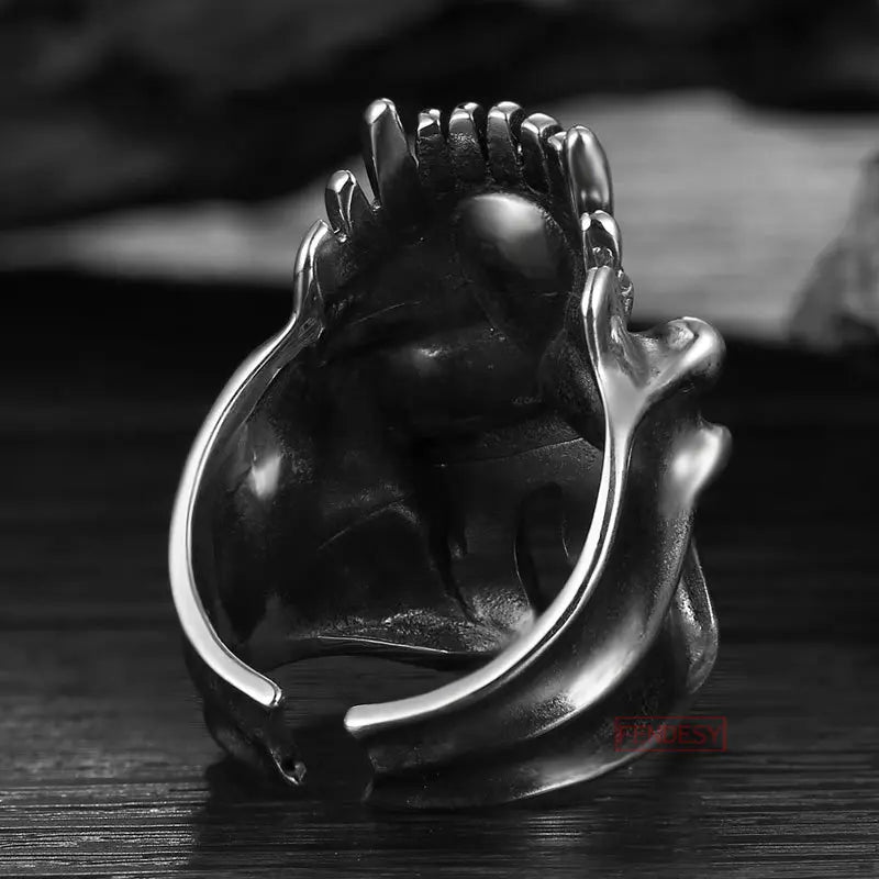 Vintage Skull Monster Ring