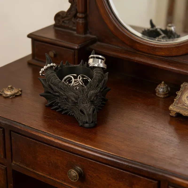 Gothic Dragon Head Decor