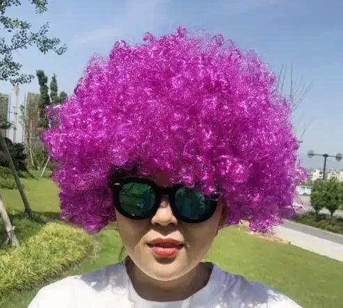 Curly Afro Clown Wig