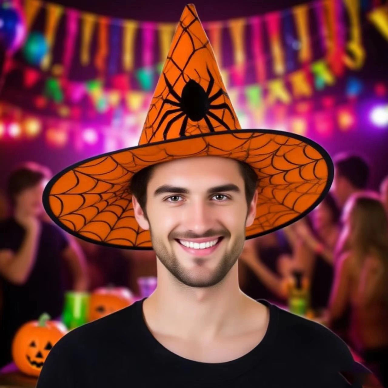 Mesh Witch Hat