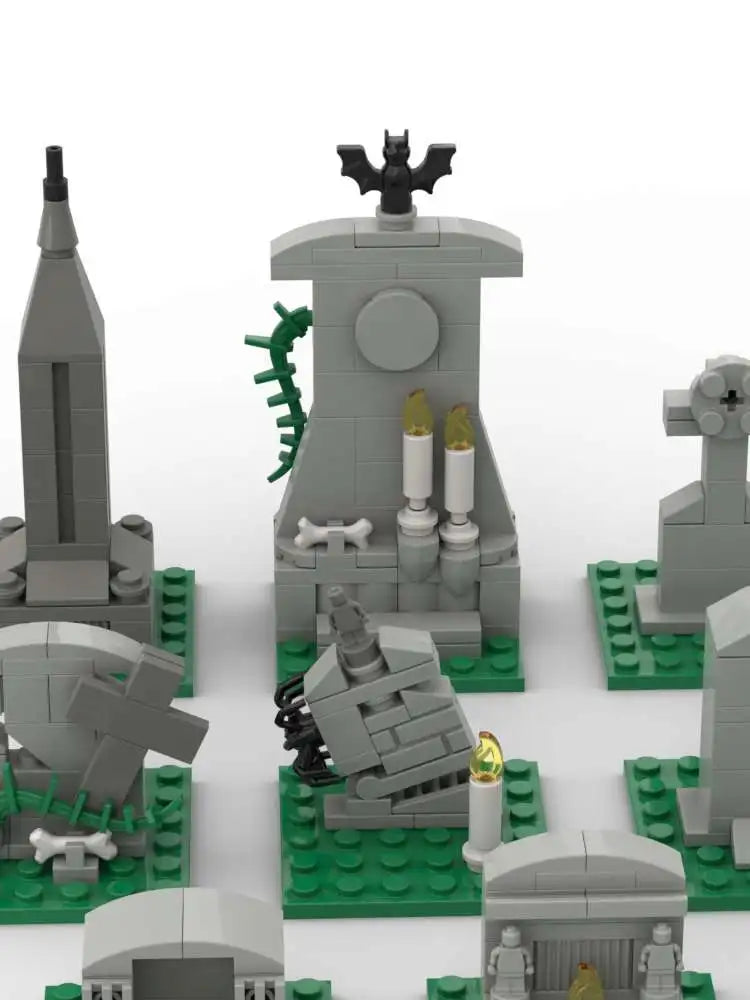 Hell Cemetery Model Building Blocks