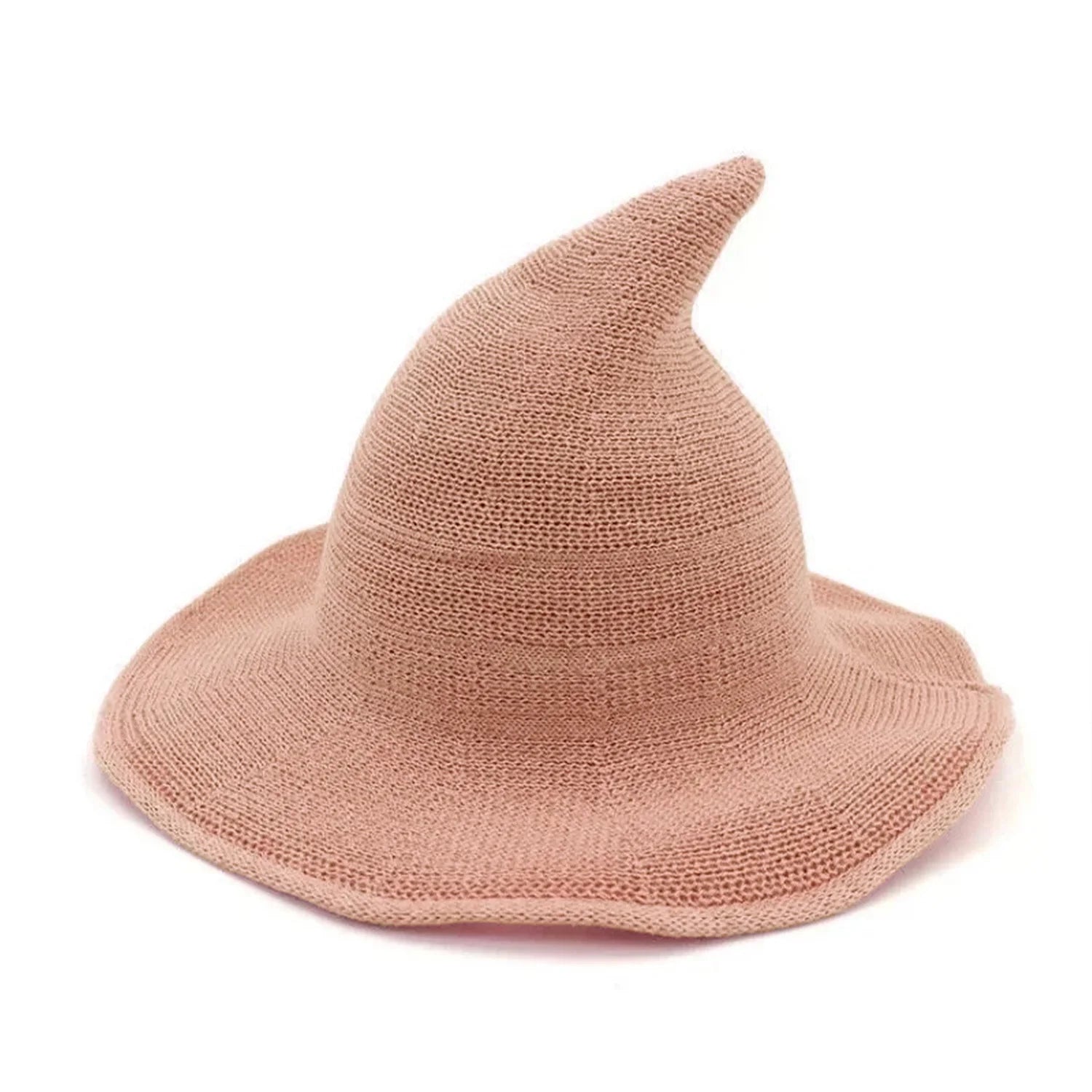 Vintage Wool Knit Witch Hat