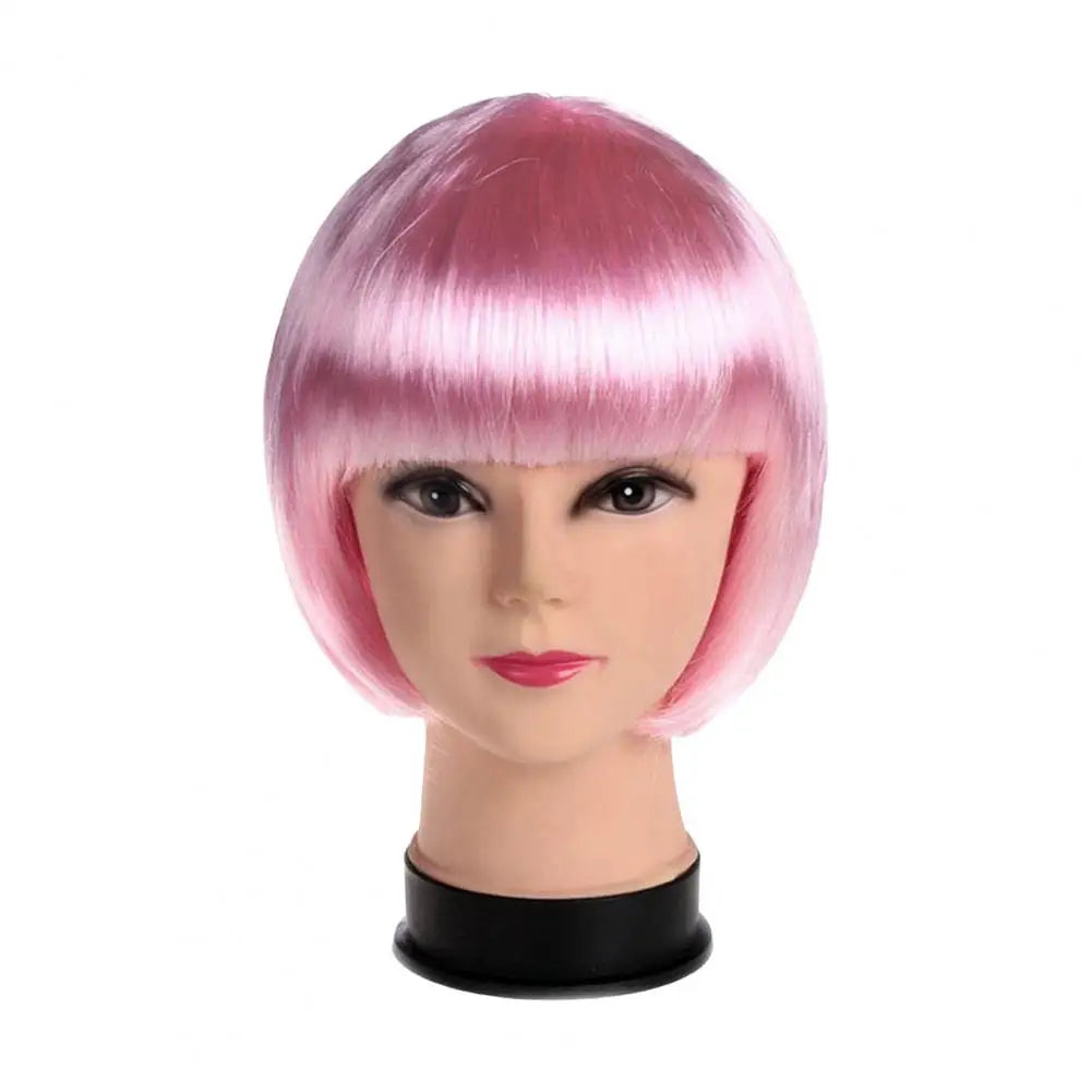 Short Colorful Straight Wig