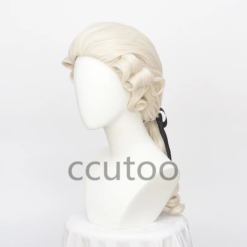 Judge Baroque Curly Wig