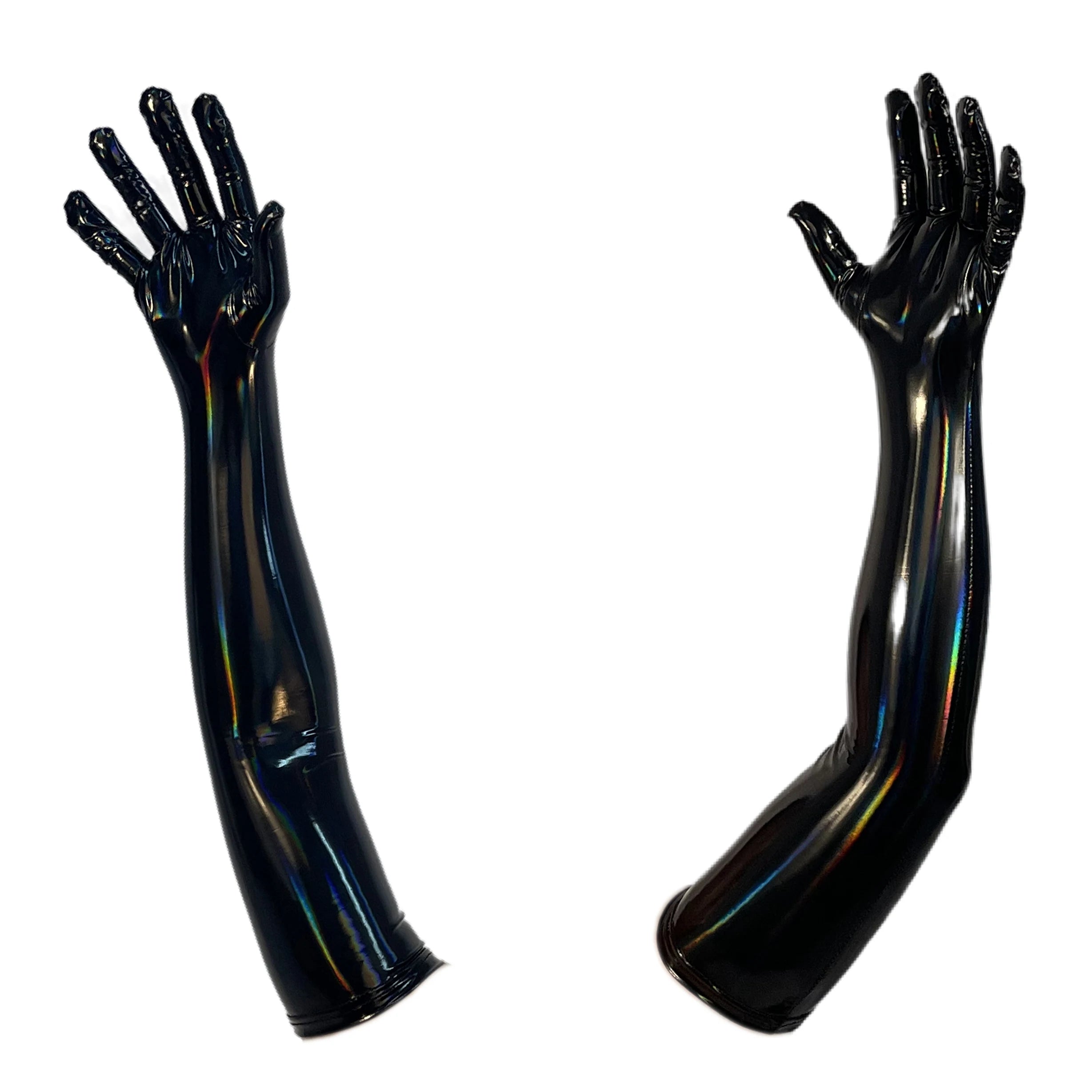PVC Long Club Gloves