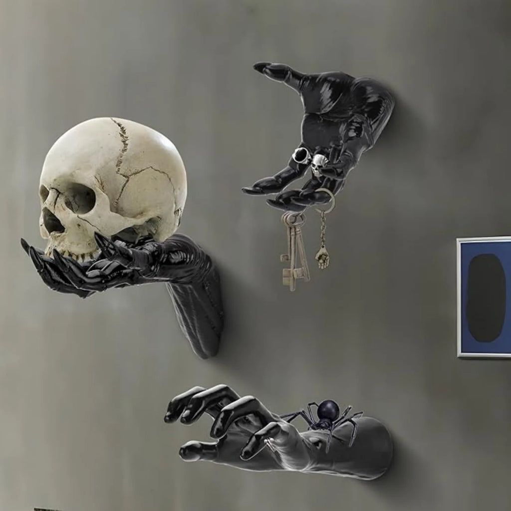 Demon Hand Wall-Mounted Candle Holder