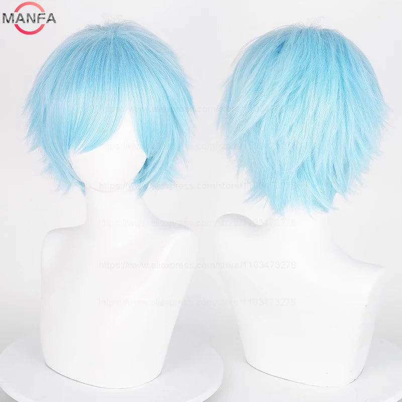 Short Black Anime Wig