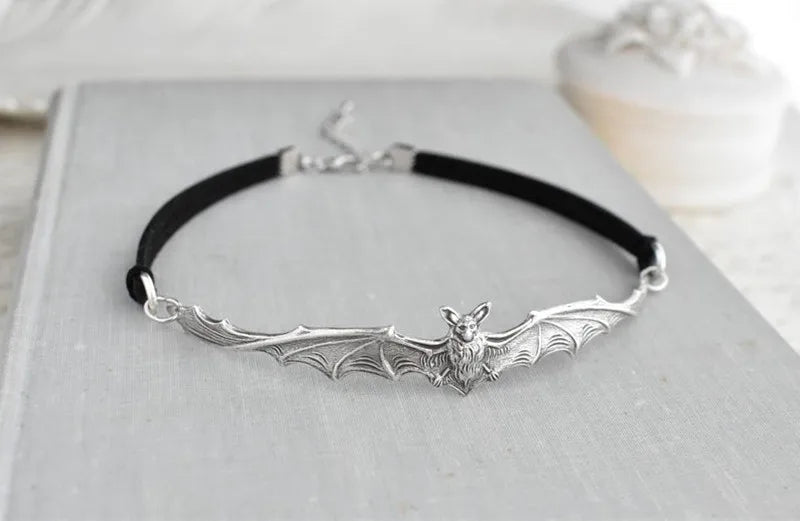 Gothic Bat Fashion Necklace