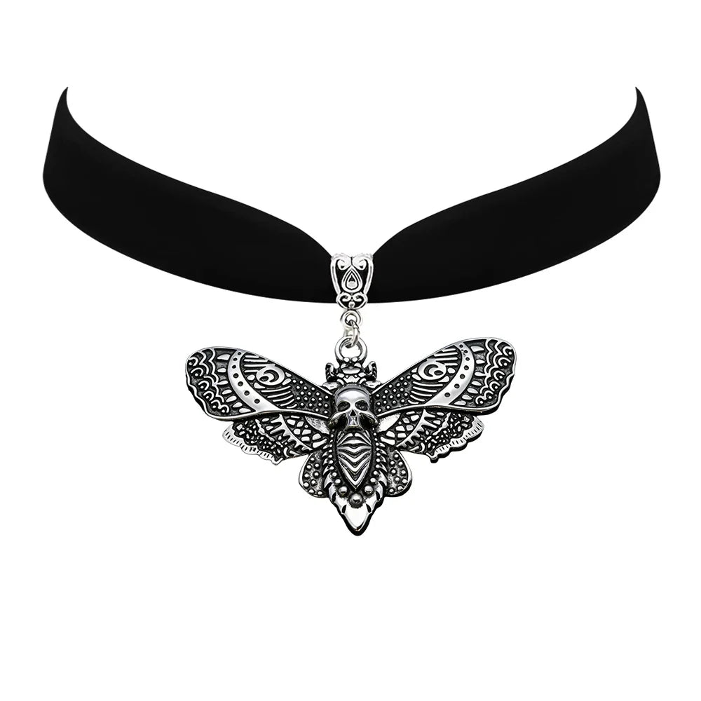 Moth Filigree Choker
