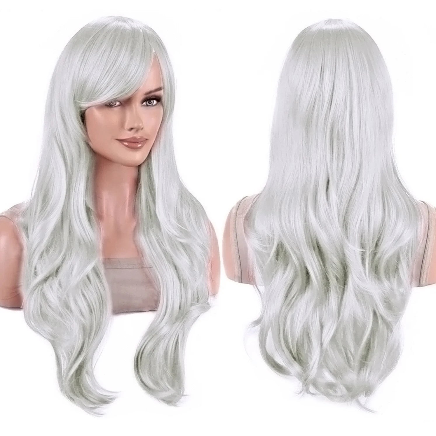 Long Wavy Rainbow Wig