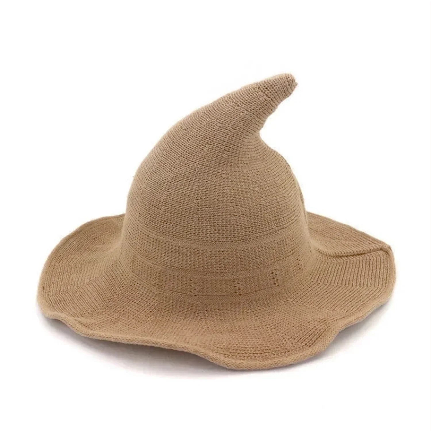 Vintage Wool Knit Witch Hat