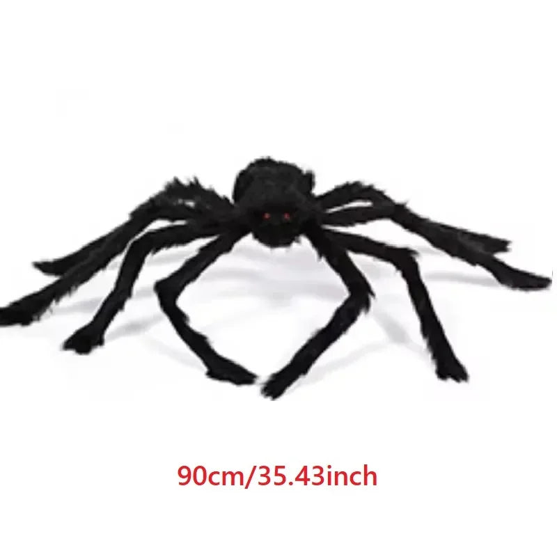 Giant Black Plush Spider