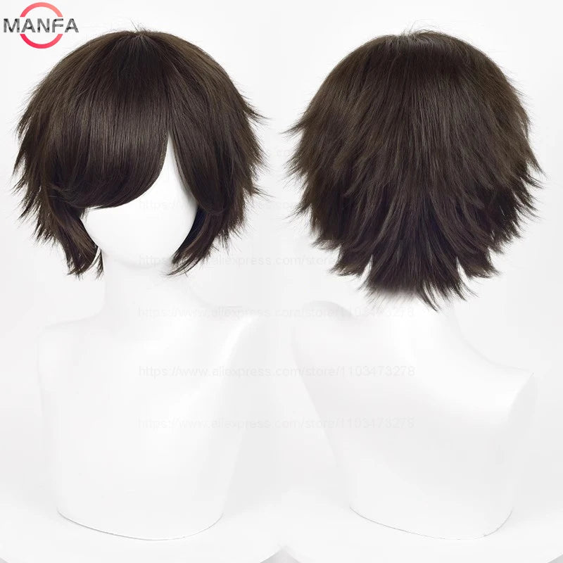 Short Black Anime Wig