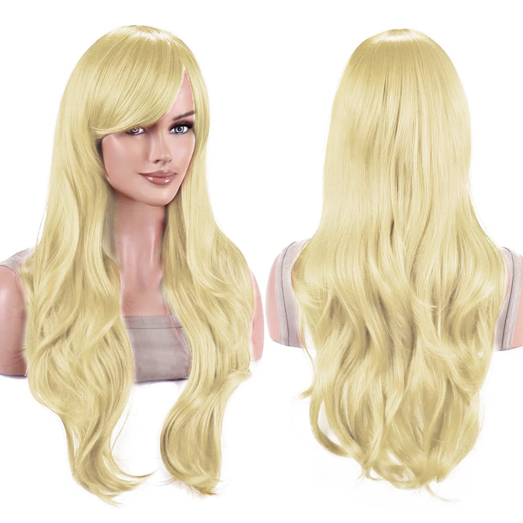 Long Wavy Rainbow Wig