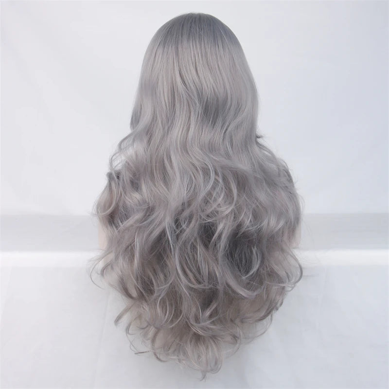 Wavy Purple Cosplay Wig