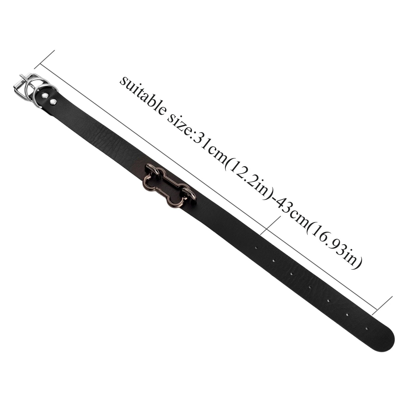 Bone Collar Leather Choker
