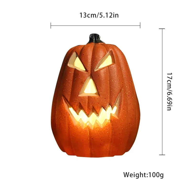 LED Pumpkin Lantern - Tabletop Glow