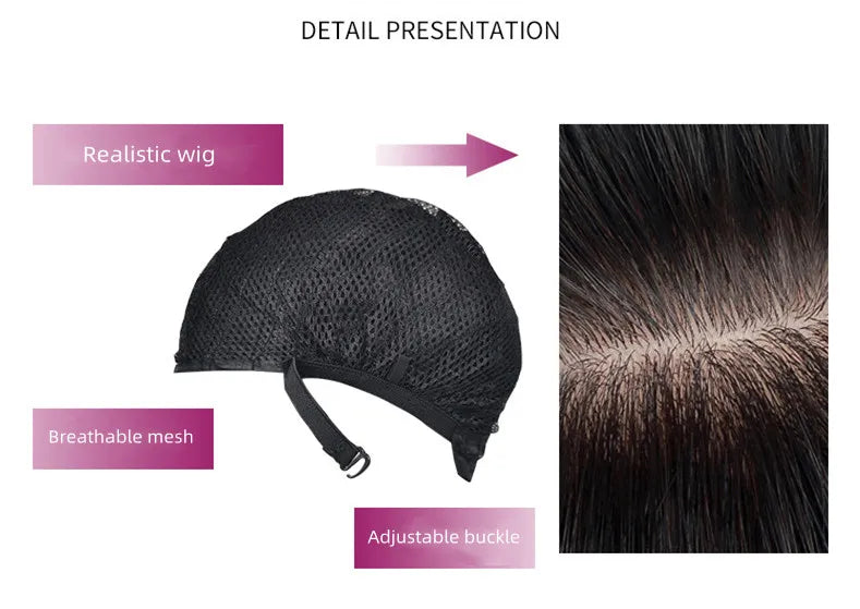 Gray Old Lady Hair Extensions