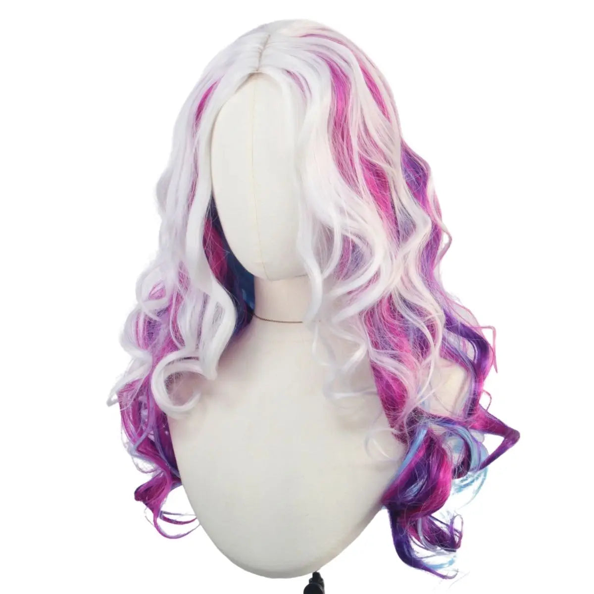 Gradient Curly Rainbow Wig
