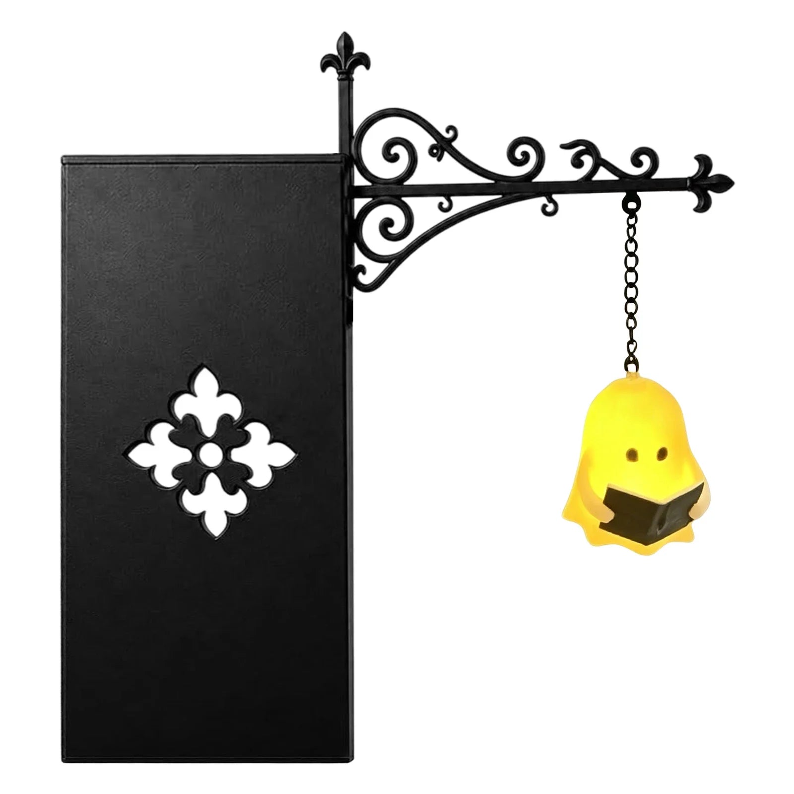 Vintage Gothic Pumpkin Lantern (Bookshelf/Shelf Display)