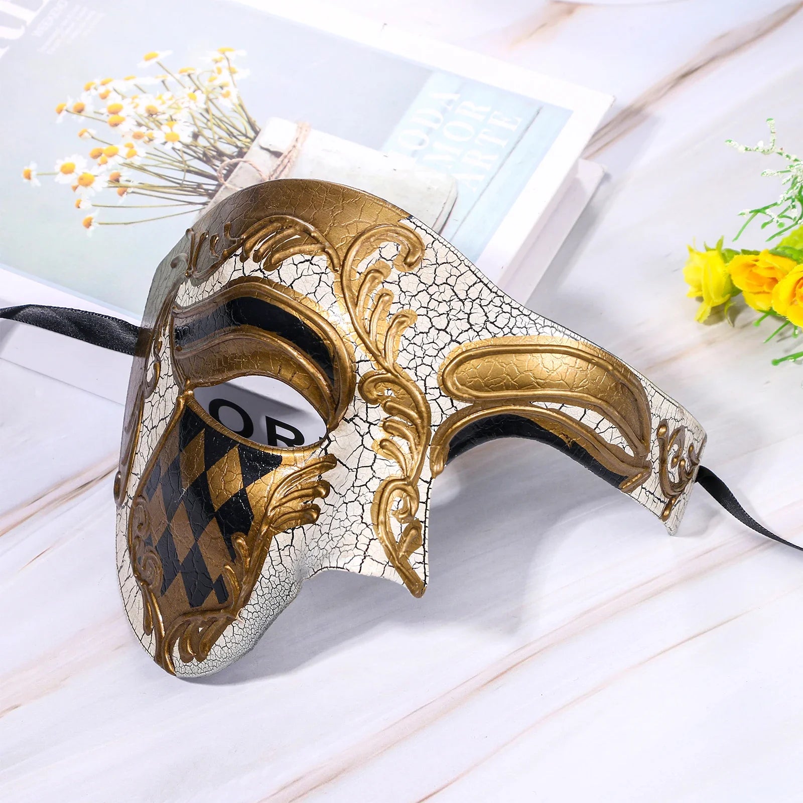 Vintage Men's Masquerade Mask