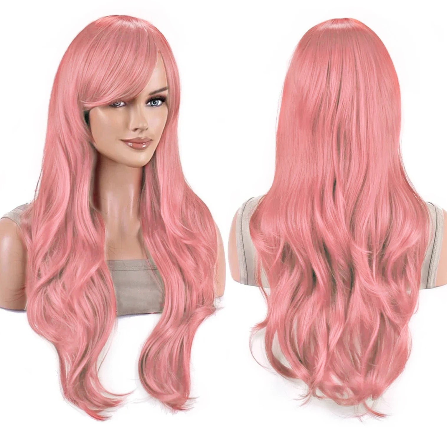 Long Wavy Rainbow Wig