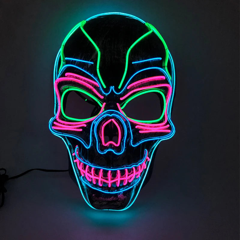 LED Hacker Vendetta Mask