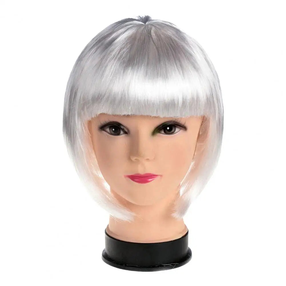 Short Colorful Straight Wig