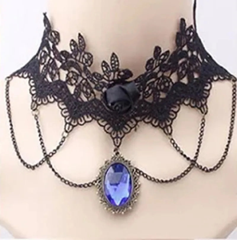 Black Lace Choker