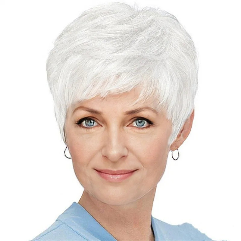 Gray Old Lady Hair Extensions