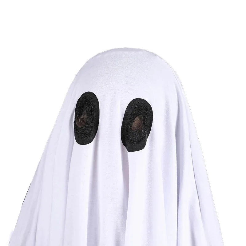 White Ghost Pullover Cloak