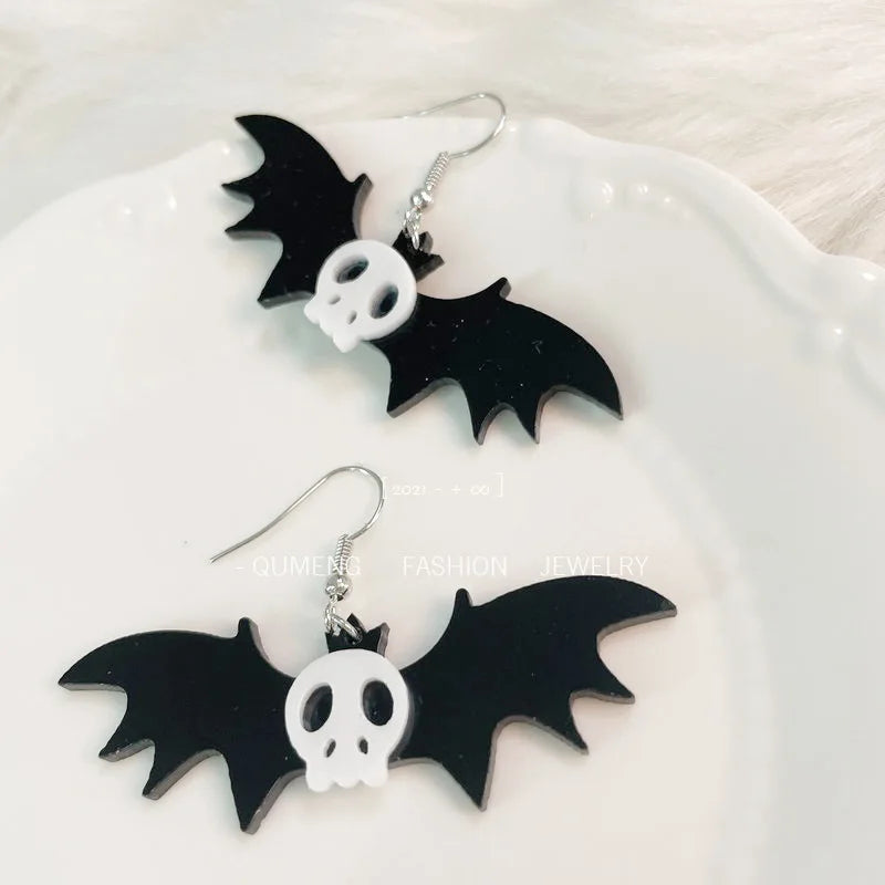 Hip Hop Halloween Earrings