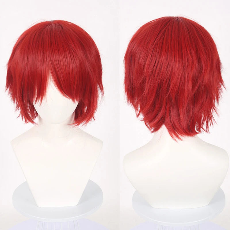 Short Colorful Cosplay Wig