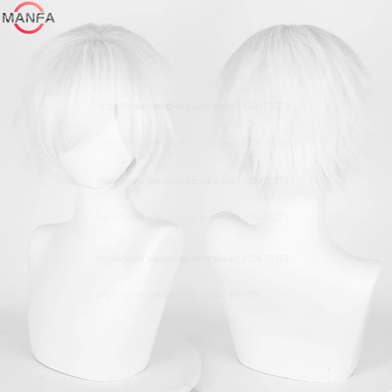 Short Black Anime Wig