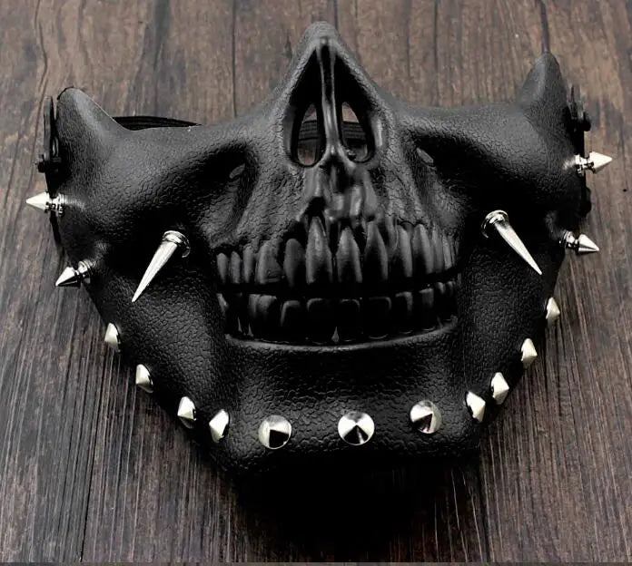Steampunk Skeletal Spike Mask