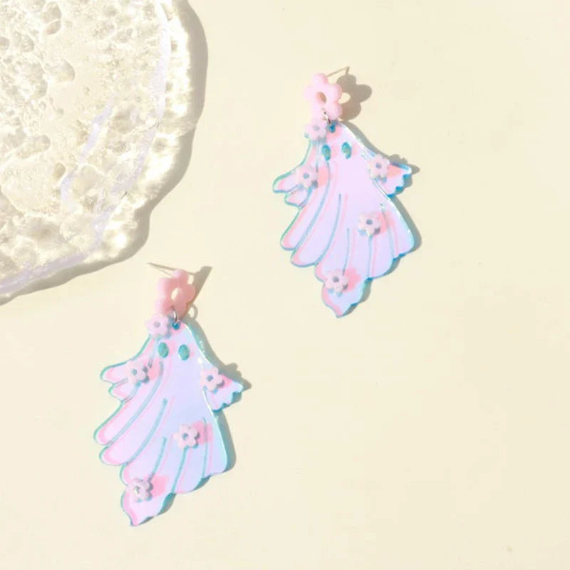 Iridescent Wing Earrings