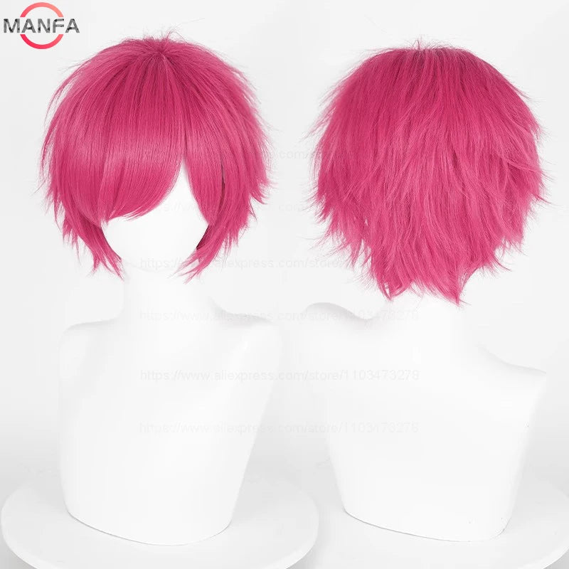 Short Black Anime Wig