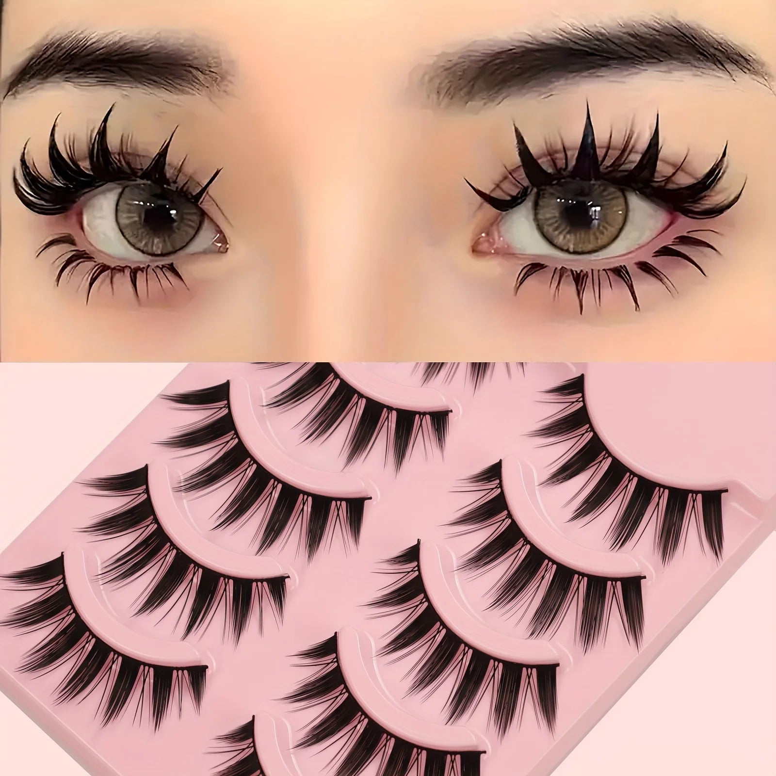Dramatic Manga-Style Eyelashes