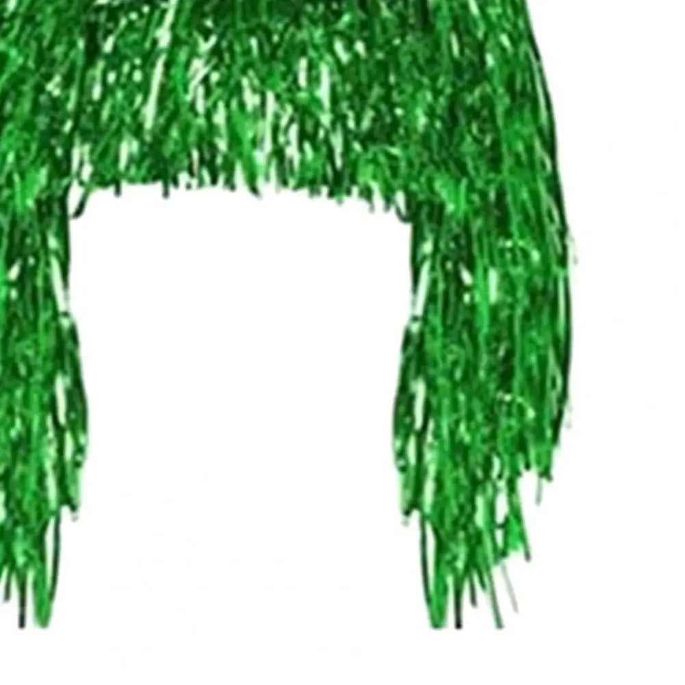 Foil Tinsel Disco Wig