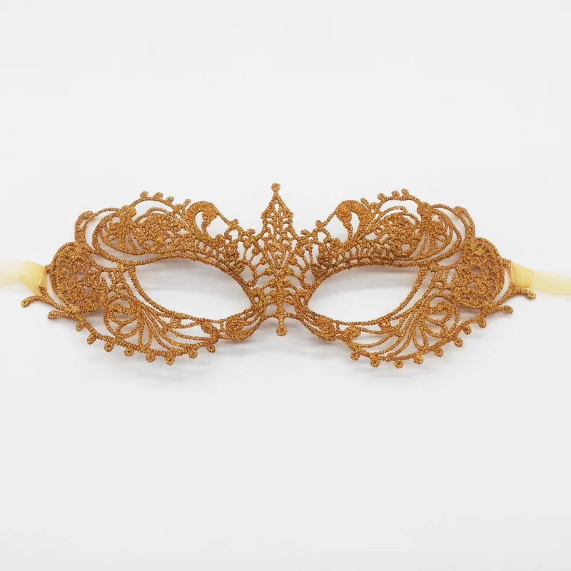 Gold Carnival Masquerade Mask