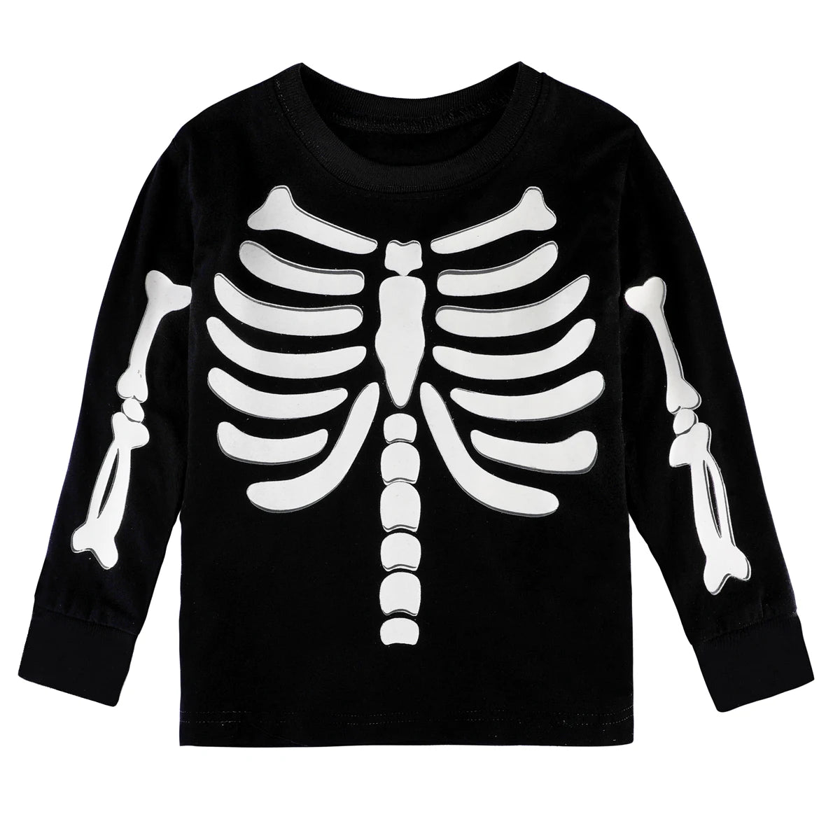 Kids Glow-in-the-Dark Skeleton Costume