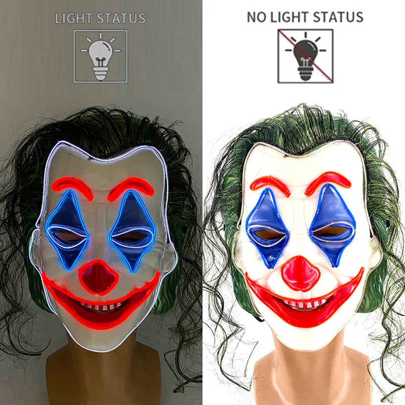 LED Hacker Vendetta Mask