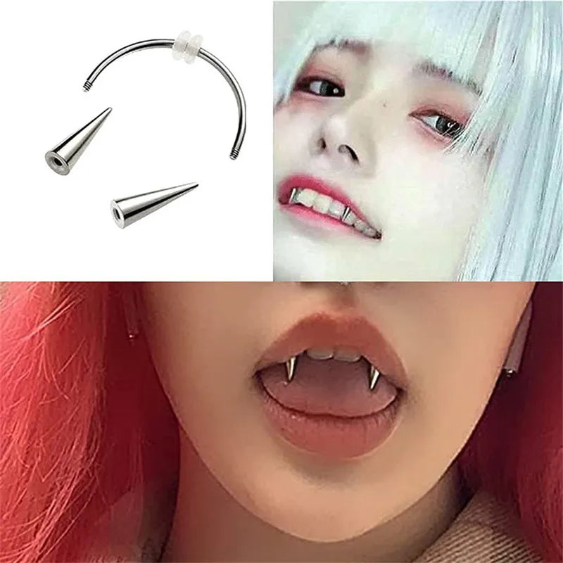 Sharp Vampire Fang Set