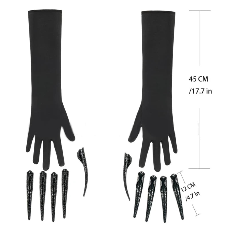 Scary Long Nail Gloves