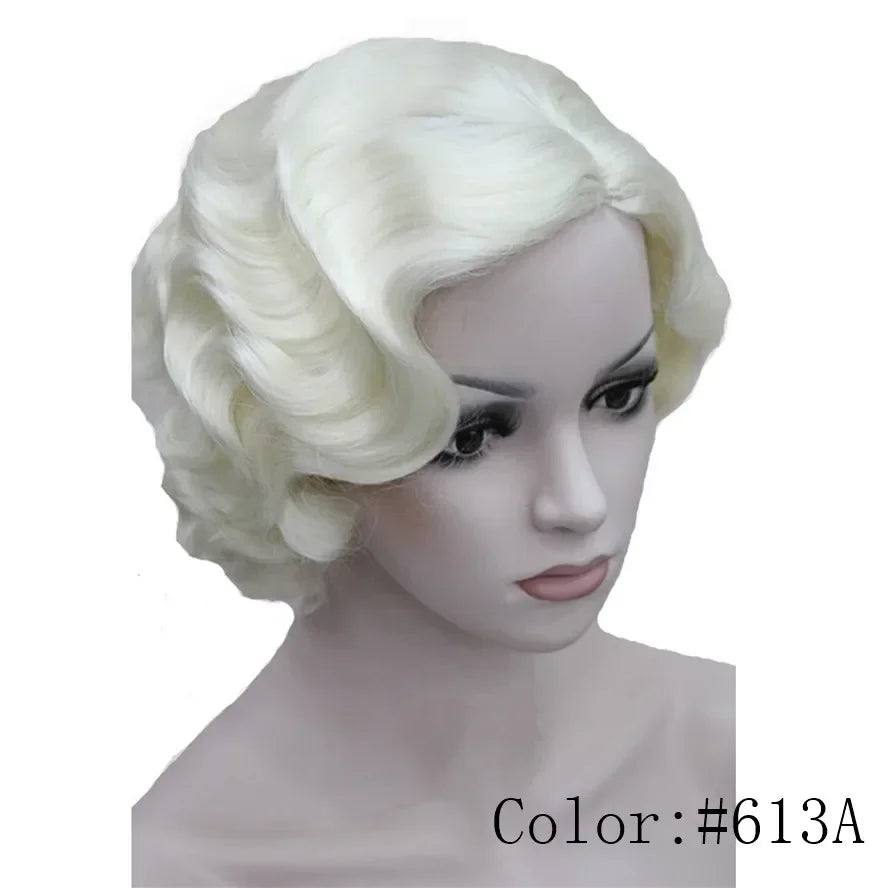 1920s Finger Wave Wig
