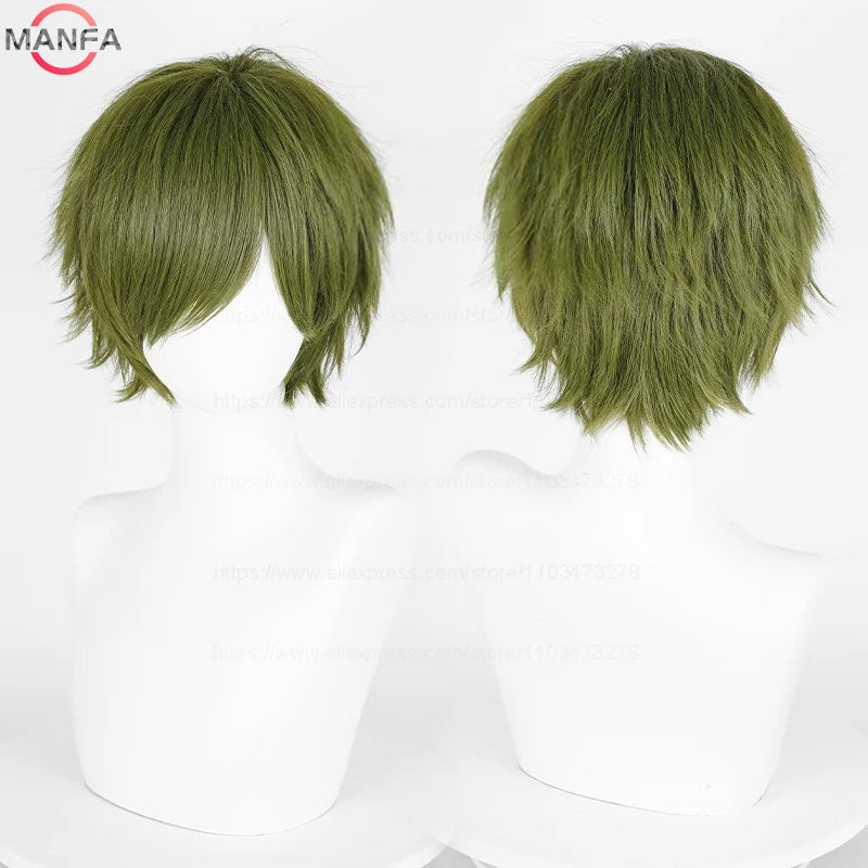 Short Black Anime Wig