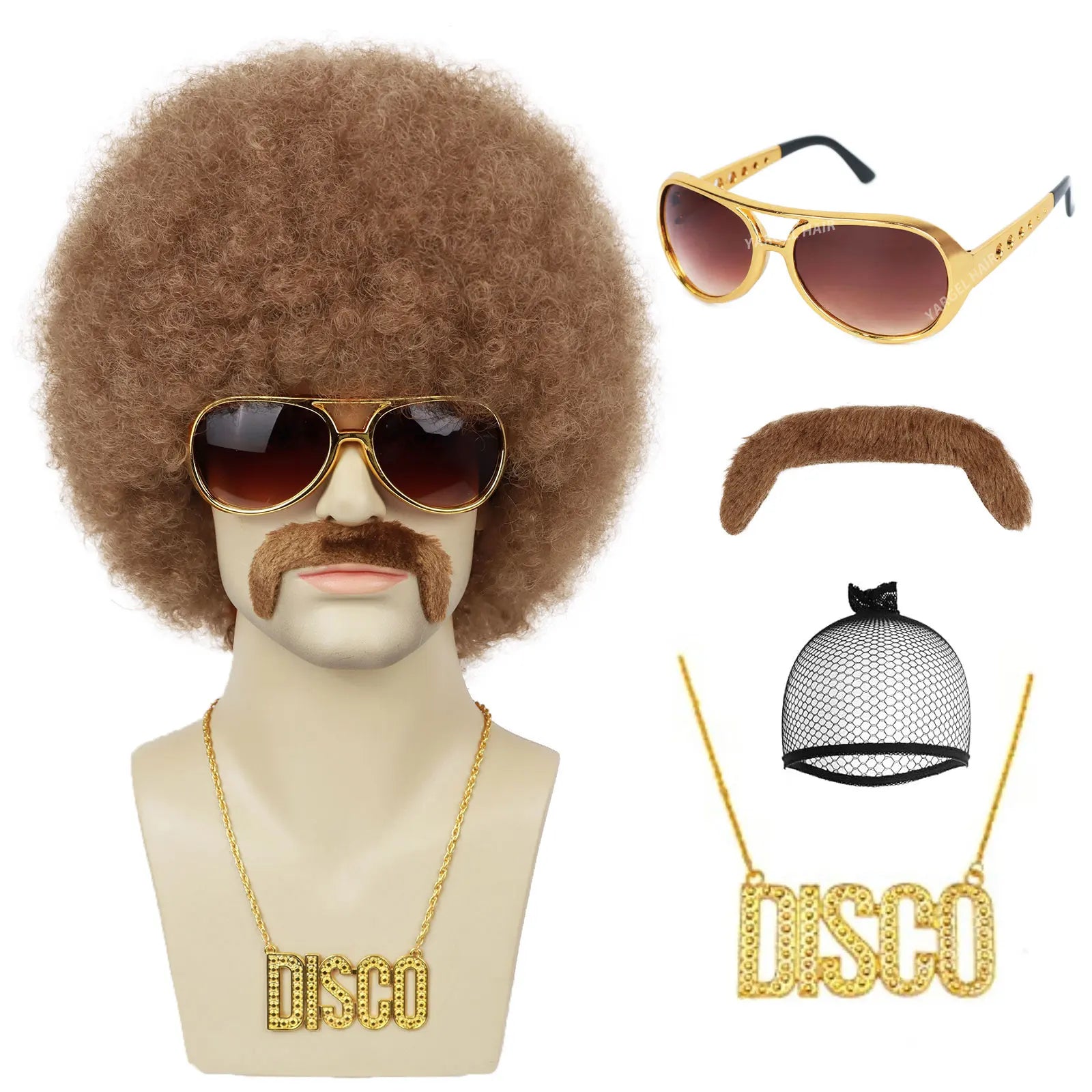 Men's Rocker Afro Wig